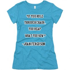 Ladies Slim Fit Super Soft Triblend Tee