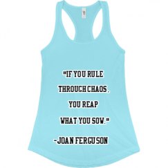 Ladies Slim Fit Racerback Tank Top