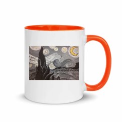 11oz Ceramic Mug with Color Inside