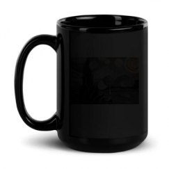 15oz Black Glossy Mug