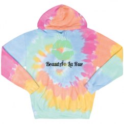 Unisex Tie-Dye Fleece Hoodie