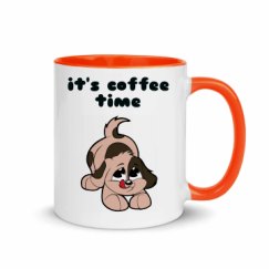 11oz Ceramic Mug with Color Inside