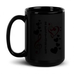 15oz Black Glossy Mug