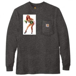 Unisex Carhartt Pocket Long Sleeve Tee