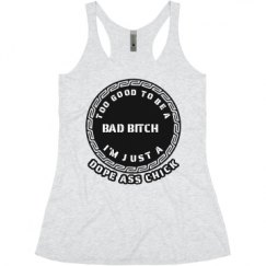Ladies Slim Fit Super Soft Racerback Triblend Tank