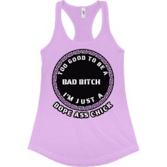 Ladies Slim Fit Racerback Tank Top