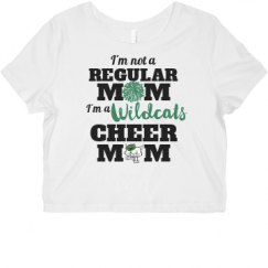 Ladies Slim Fit Crop Top Tee