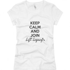 Ladies Slim Fit Basic Promo Jersey Tee