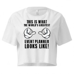 Ladies Festival Cali Crop Top Tee