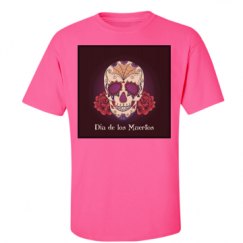 Unisex Ultra Cotton Safety Neon Crewneck Tee