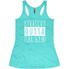 Ladies Slim Fit Super Soft Racerback Triblend Tank