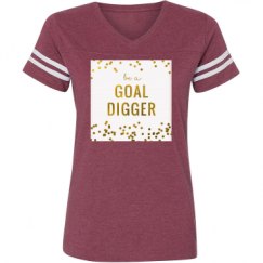 Ladies Relaxed Fit Vintage Sports Tee