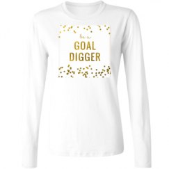 Ladies Relaxed Fit Basic Long Sleeve Tee