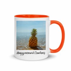 11oz Ceramic Mug with Color Inside