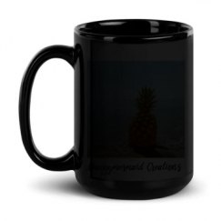 15oz Black Glossy Mug