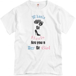 Wheels or Heels Dad Short Sleeve