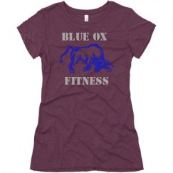 Ladies Slim Fit Super Soft Triblend Tee