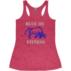 Ladies Slim Fit Super Soft Racerback Triblend Tank