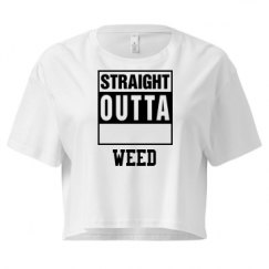 Ladies Festival Cali Crop Top Tee