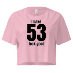 Ladies Festival Cali Crop Top Tee