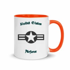 11oz Ceramic Mug with Color Inside