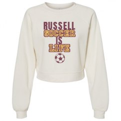 Women's Raglan Pullover Fleece