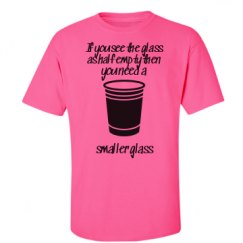 Unisex Ultra Cotton Safety Neon Crewneck Tee