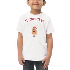 Its Christmas Reindeer Baby Tee