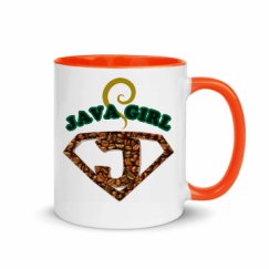 11oz Ceramic Mug with Color Inside