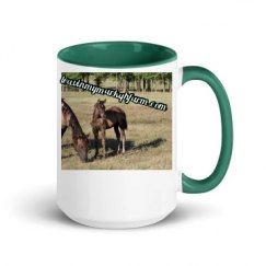 15oz Ceramic Mug with Color Inside