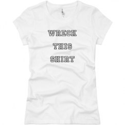 Ladies Slim Fit Basic Promo Jersey Tee