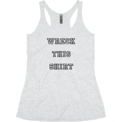 Ladies Slim Fit Super Soft Racerback Triblend Tank