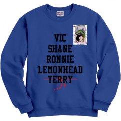 Unisex Film and Foil Crewneck Sweatshirt