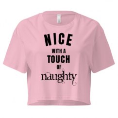 Ladies Festival Cali Crop Top Tee