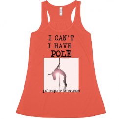 Ladies Flowy Racerback Tank