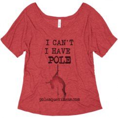 Ladies Flowy Slouchy Tee