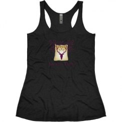 Ladies Slim Fit Super Soft Racerback Triblend Tank