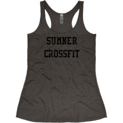 Ladies Slim Fit Super Soft Racerback Triblend Tank