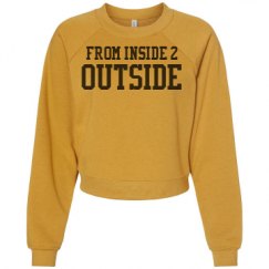 Women's Raglan Pullover Fleece