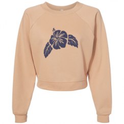 Women's Raglan Pullover Fleece