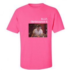 Unisex Ultra Cotton Safety Neon Crewneck Tee