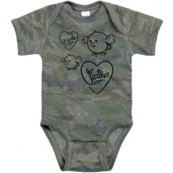 Infant Vintage Fine Jersey Bodysuit