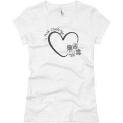 Ladies Slim Fit Basic Promo Jersey Tee