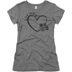 Ladies Slim Fit Super Soft Triblend Tee