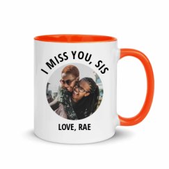 11oz Ceramic Mug with Color Inside