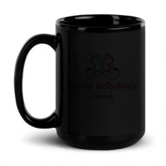 15oz Black Glossy Mug