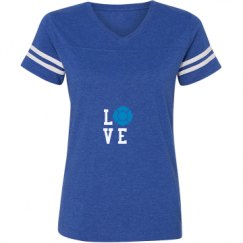 Ladies Relaxed Fit Vintage Sports Tee