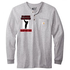 Unisex Carhartt Long Sleeve Henley Tee 