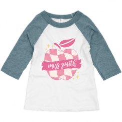 Toddler 3/4 Sleeve Raglan Tee