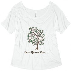 Ladies Flowy Slouchy Tee